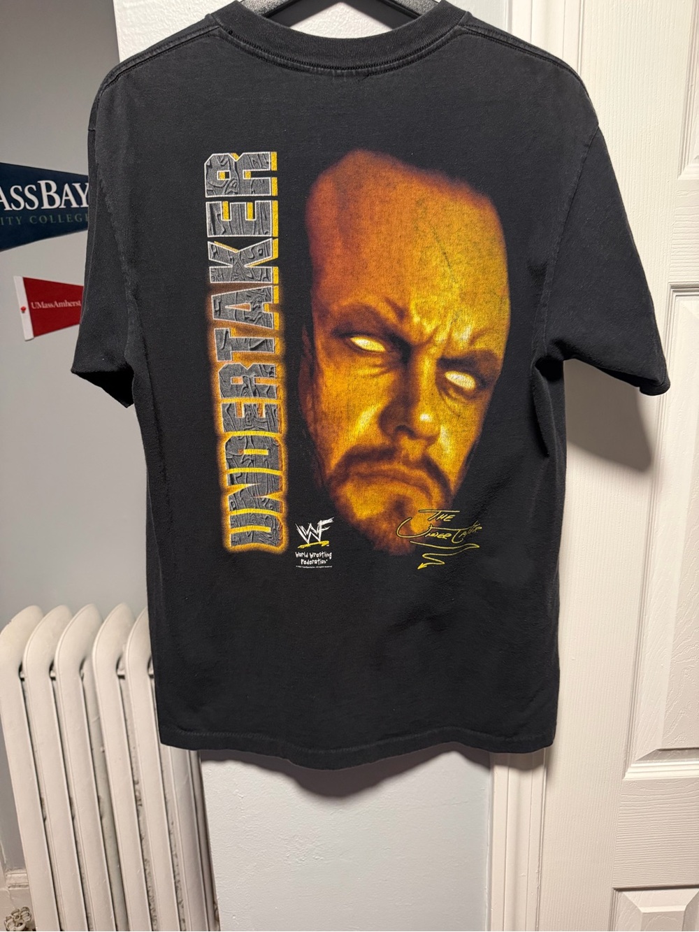 Vintage 1998 WWF The UNDERTAKER "Rest in Peace" T-Shirt Size Mens Large Cut Tag